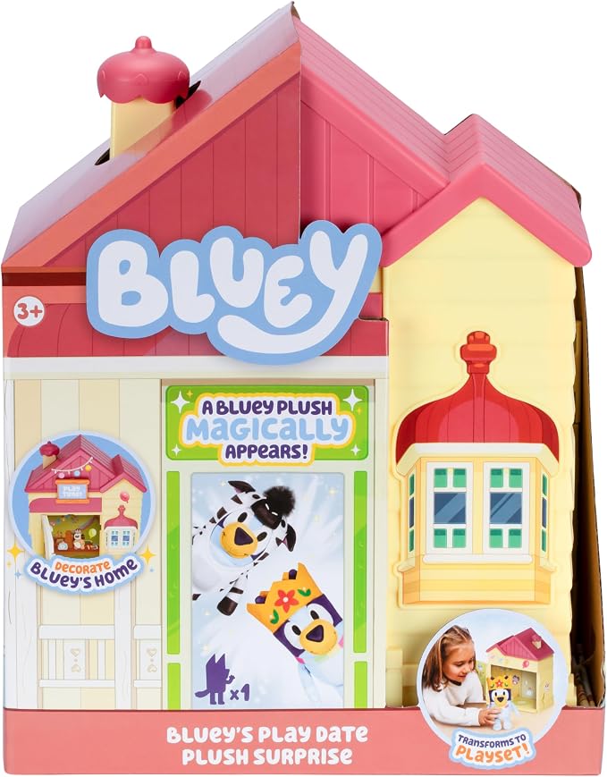 Bluey Unicorse and Bob Bilby plush toy set