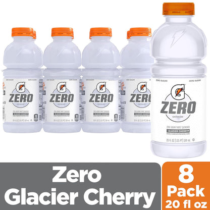 Gatorade Zero sports hydration drink in Glacier Cherry