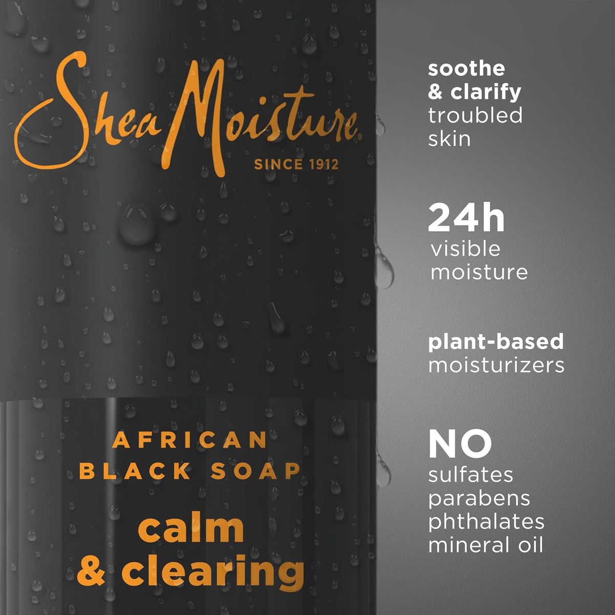 18 oz SheaMoisture African Black Soap Body Wash