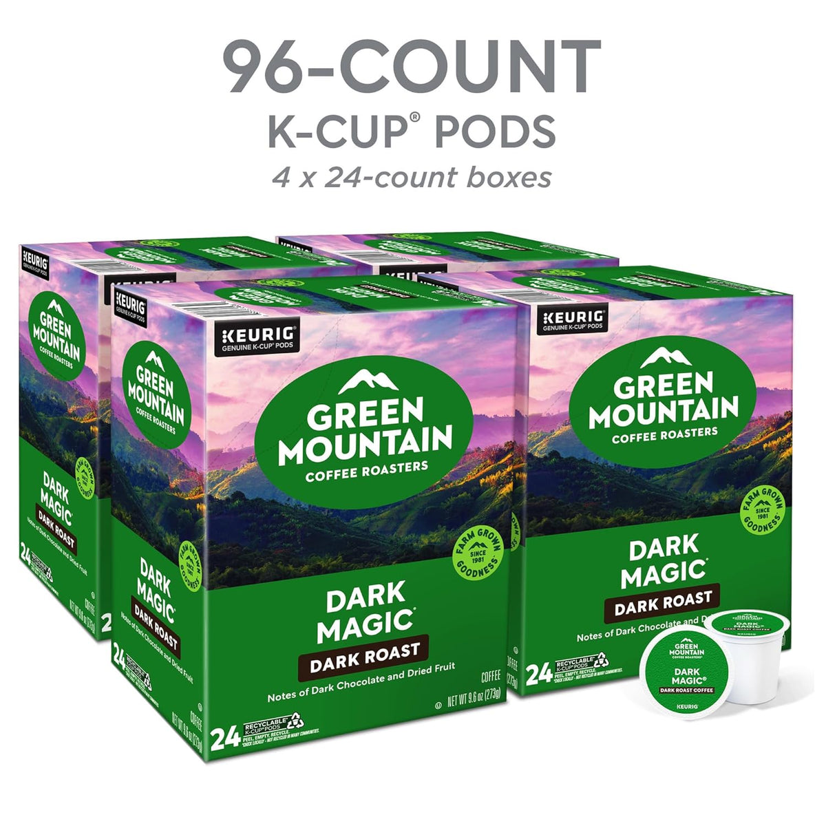 Extra bold dark roast K-Cup coffee pods