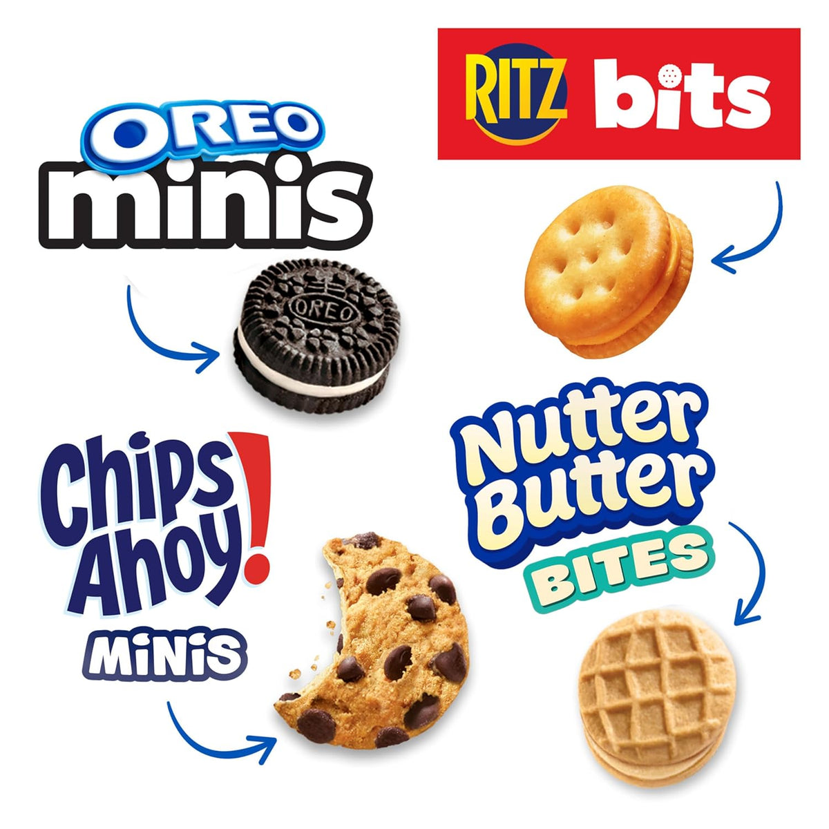 RITZ Bits cheese cracker sandwich snack packs