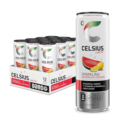 CELSIUS sugar free watermelon lemonade energy drink