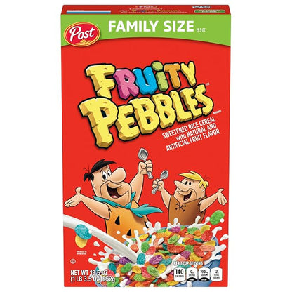 Fruity PEBBLES gluten free cereal 19.5 oz box