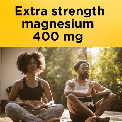 Nature Made Extra Strength Magnesium Oxide 110 softgels