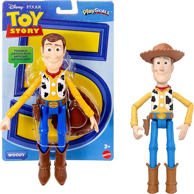 Mattel Toy Story 5 Woody posable action figure