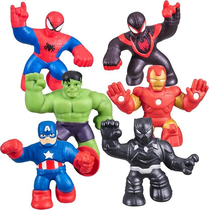 Heroes of Goo Jit Zu Marvel Mini 6 Pack superhero toys