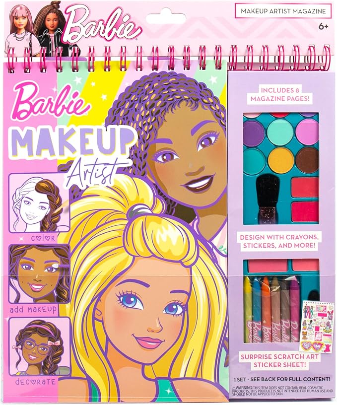 Horizon Group USA Barbie Makeup Artist Magazine Kit