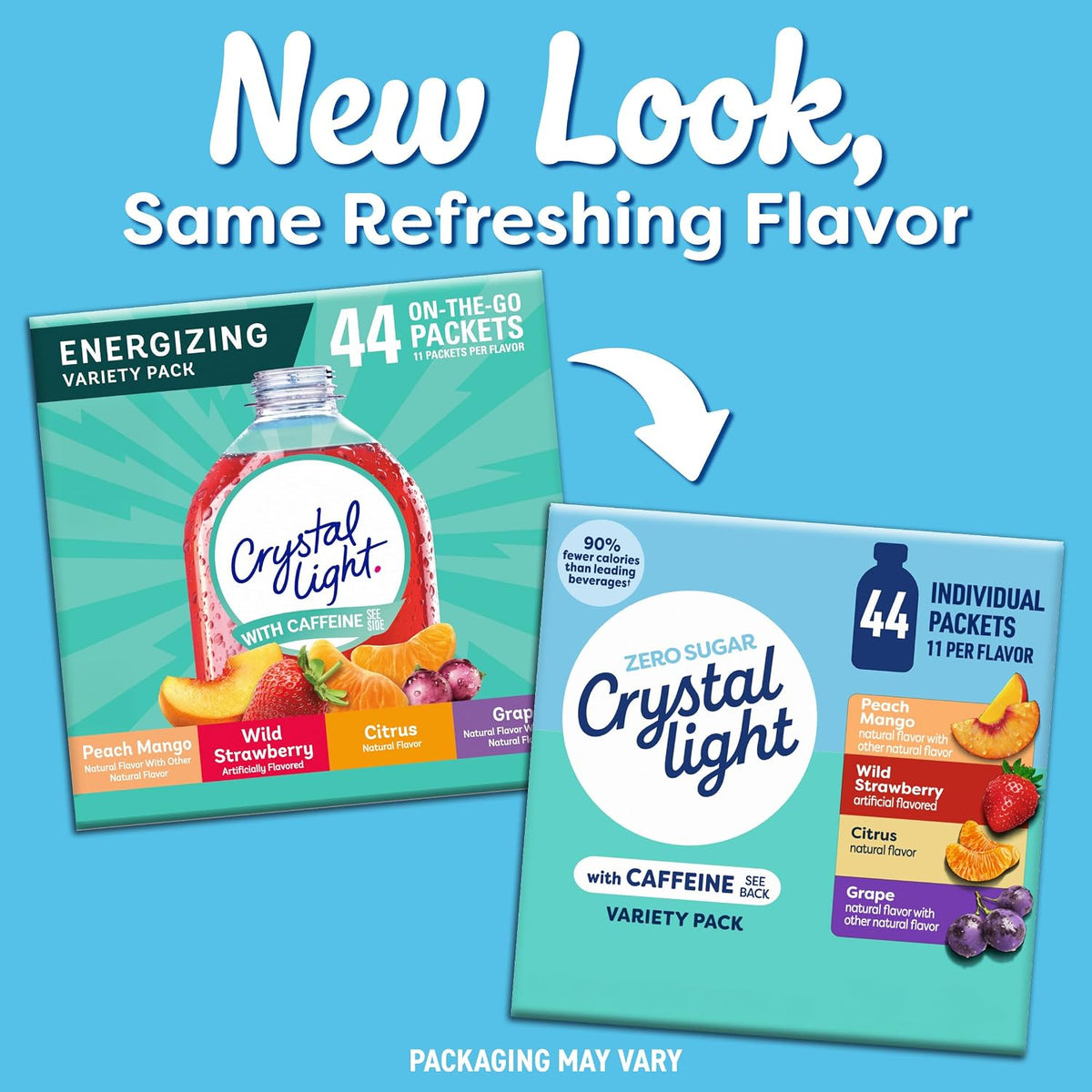 Crystal Light on-the-go drink mix variety pack