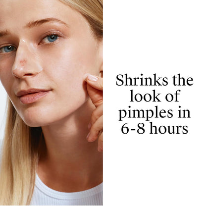 Neutrogena nearly invisible pimple patch in use