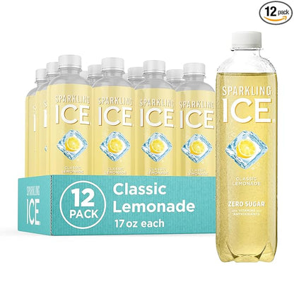 Sparkling Ice Classic Lemonade sparkling water 12 pack