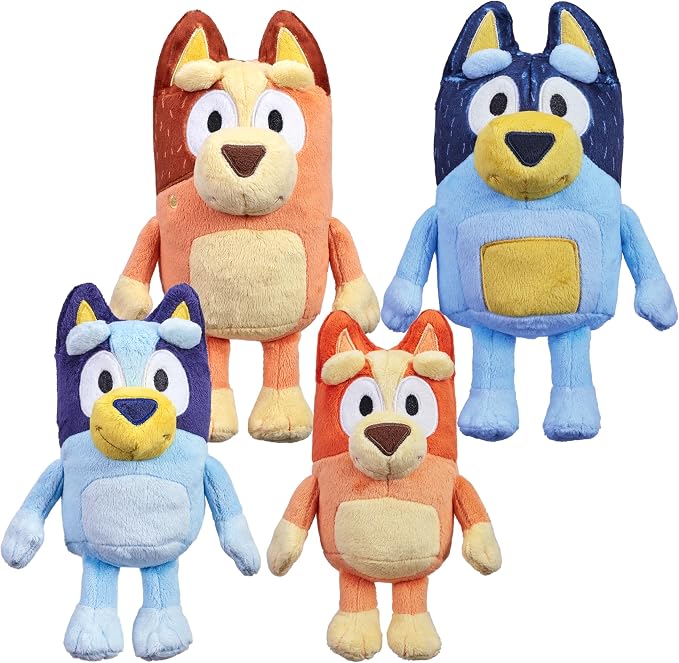 Unicorse Bluey hand puppet plush toy