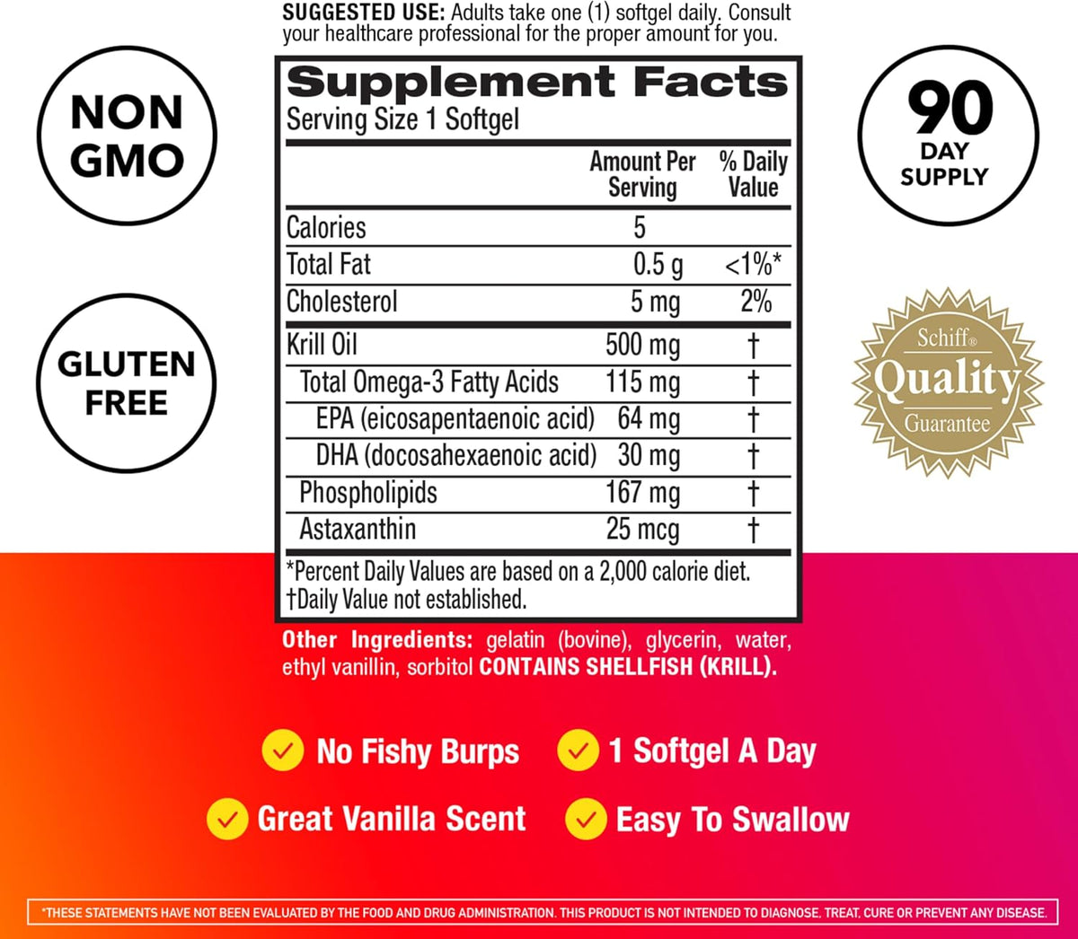 MegaRed krill oil with astaxanthin heart health support