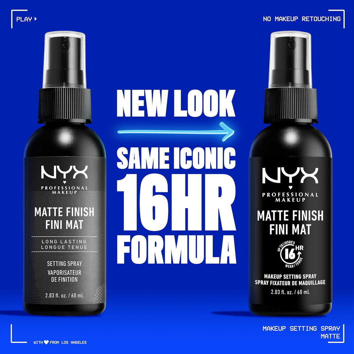 NYX PROFESSIONAL MAKEUP setting spray with up to 16-hour wear