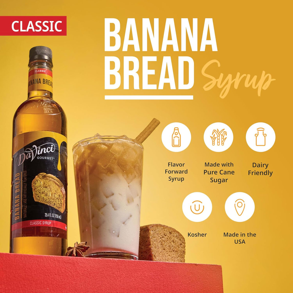 Premium DaVinci Gourmet beverage syrup