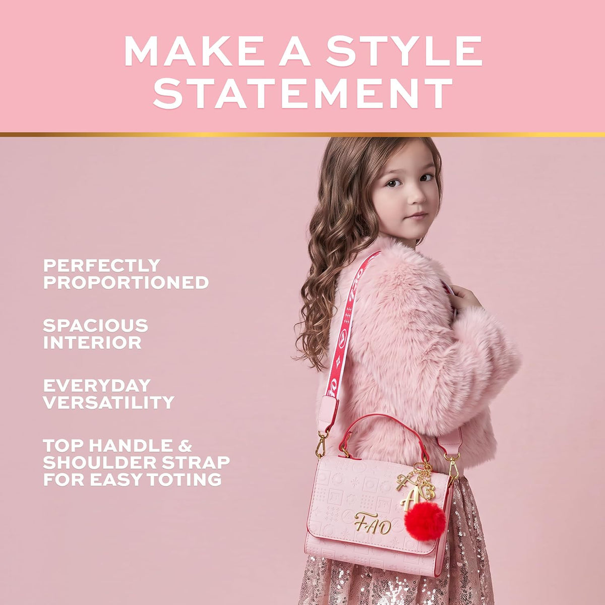 12-piece FAO Schwarz purse set for imaginative play
