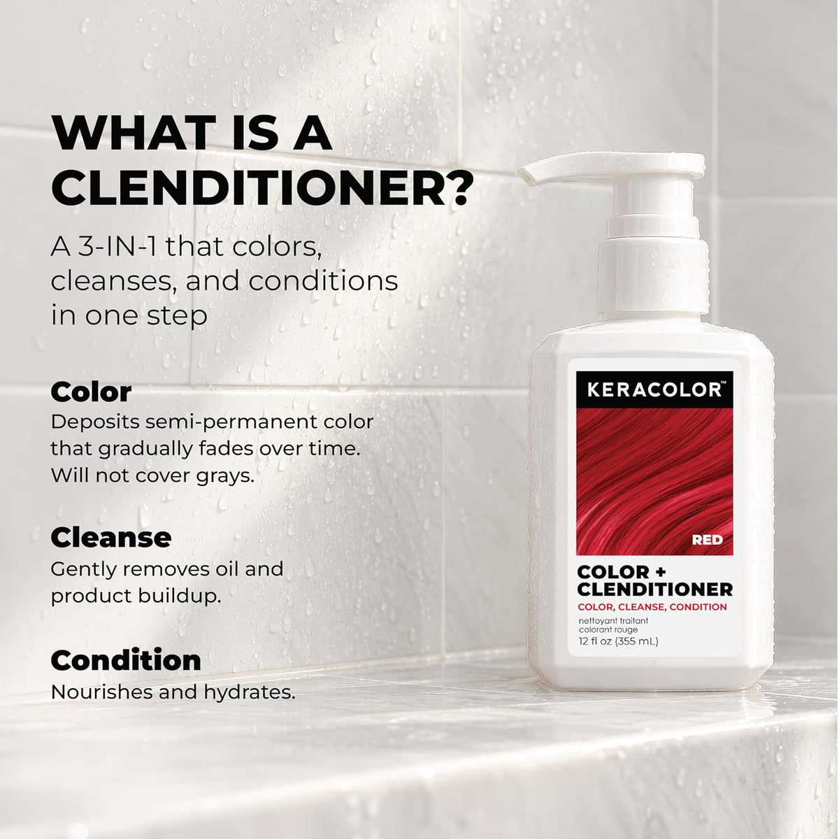 Semi-permanent color refresher by Keracolor