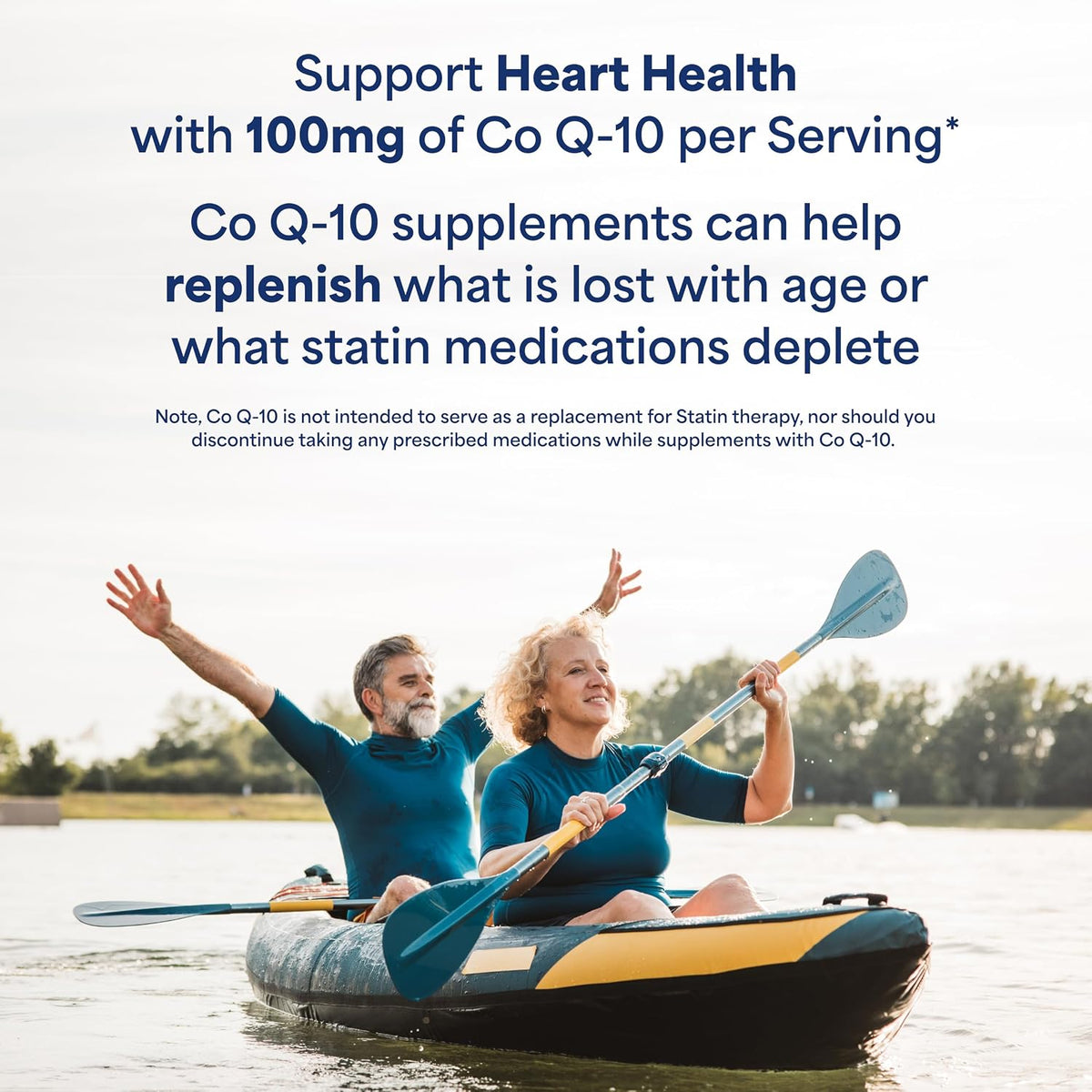 Coenzyme Q10 wellness supplement rapid release softgels