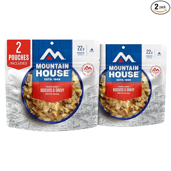 Mountain House freeze-dried breakfast entree
