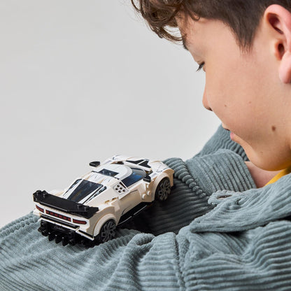 Detailed Bugatti hyper sports car building set