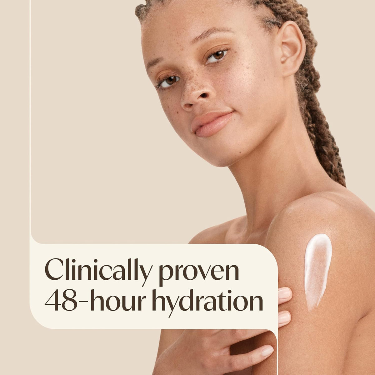 Non-greasy Aveeno body moisturizer for normal to dry skin