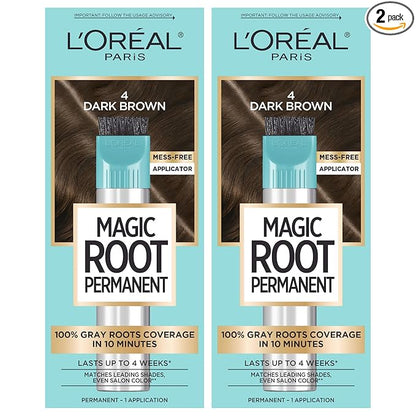 L'Oreal Paris Magic Root dark brown hair color kit