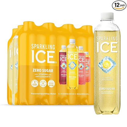 Sparkling Ice Lemonade Variety Pack 12 bottles