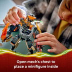 Zane Dragon Form and Acid Monster minifigures
