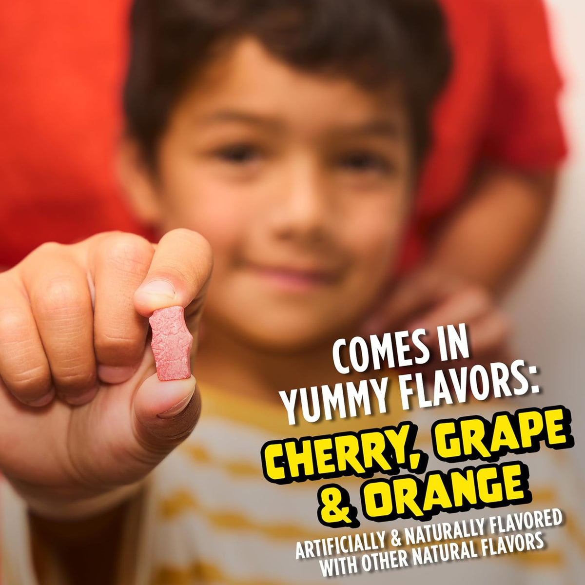 Kids and toddlers chewable vitamins fruit flavors