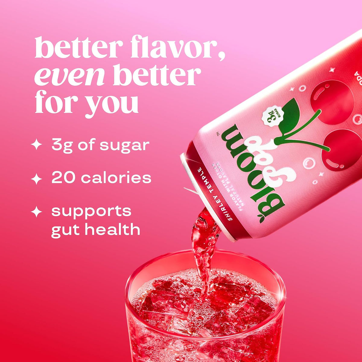 Bloom Pop prebiotic soda assorted pack