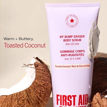 Premium body exfoliator for shower routine