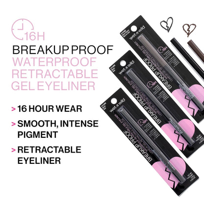 Ultra pigmented waterproof eyeliner with satin finish