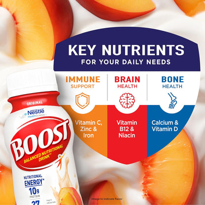 BOOST Original nutritional drink in Peaches & Crème