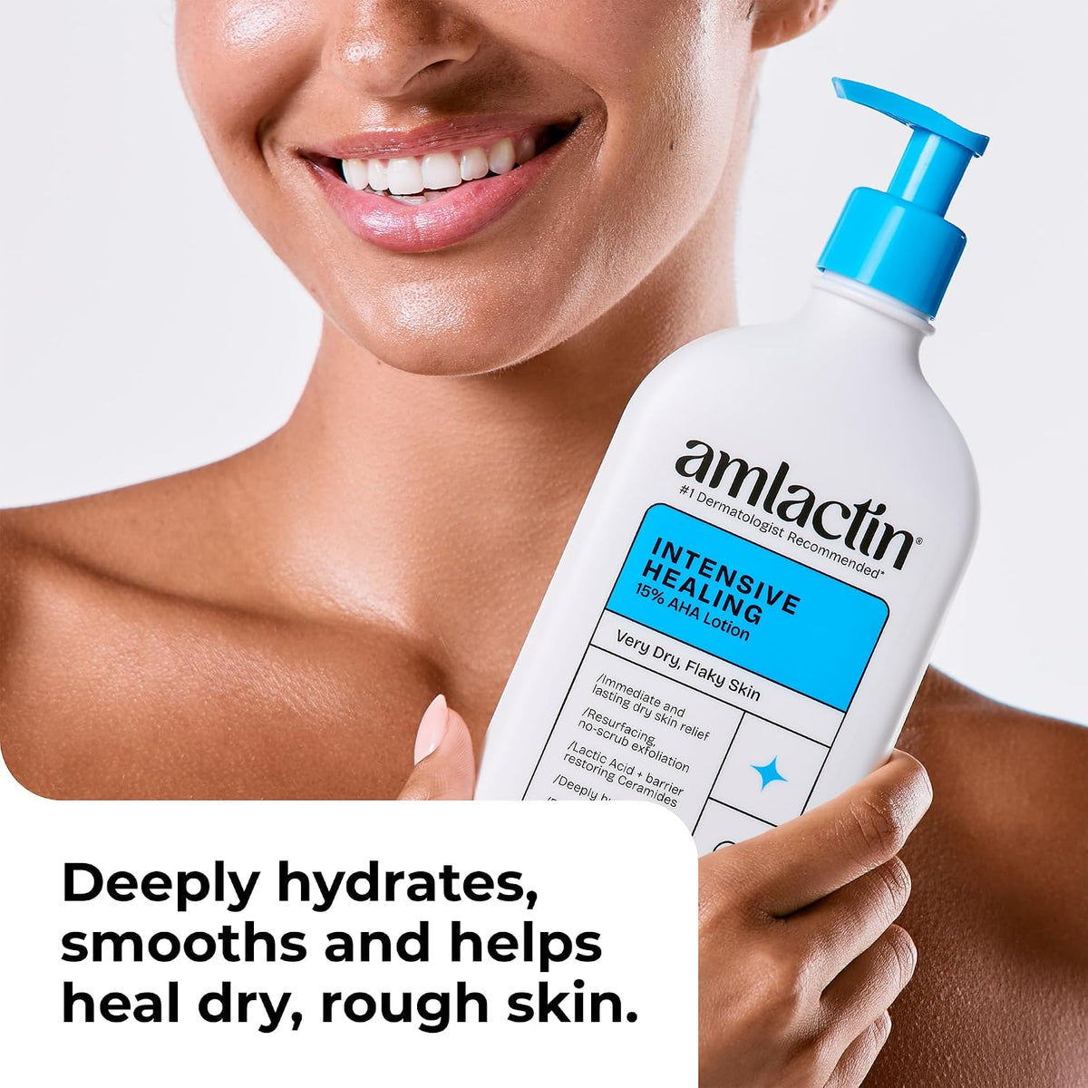 Fragrance-free Amlactin body moisturizer