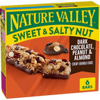 Nature Valley Sweet & Salty dark chocolate peanut almond granola bars