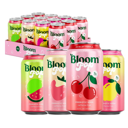 Bloom Nutrition Bloom Pop gut health soda pack