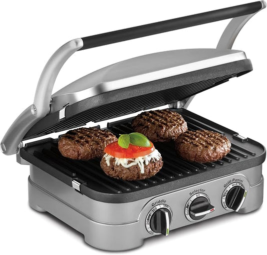 Cuisinart 5-in-1 panini press and indoor grill