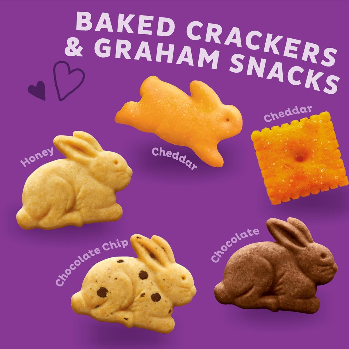 Annie's organic snack pouches with sweet and cheesy crackers