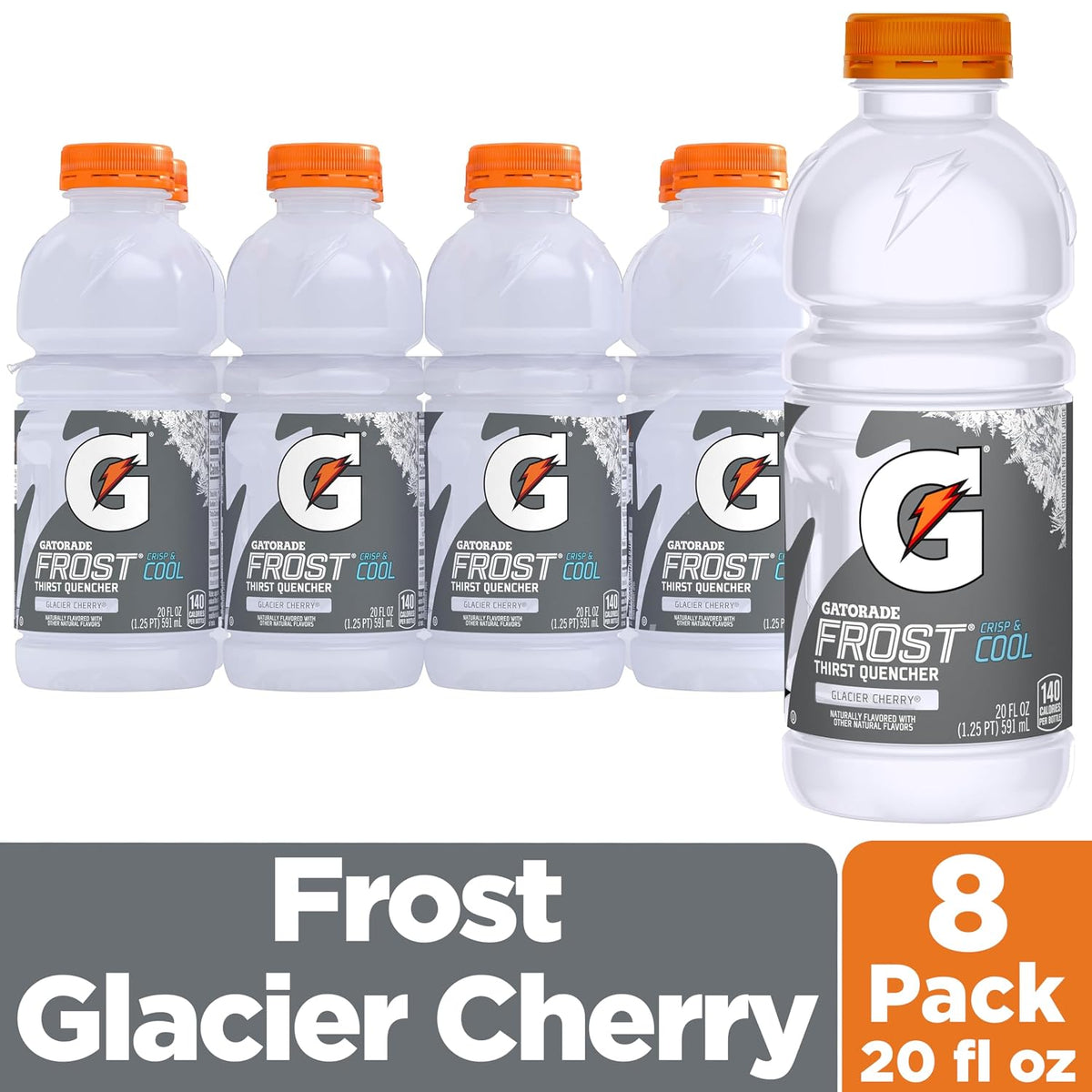 20 fl oz Gatorade Glacier Cherry bottle pack
