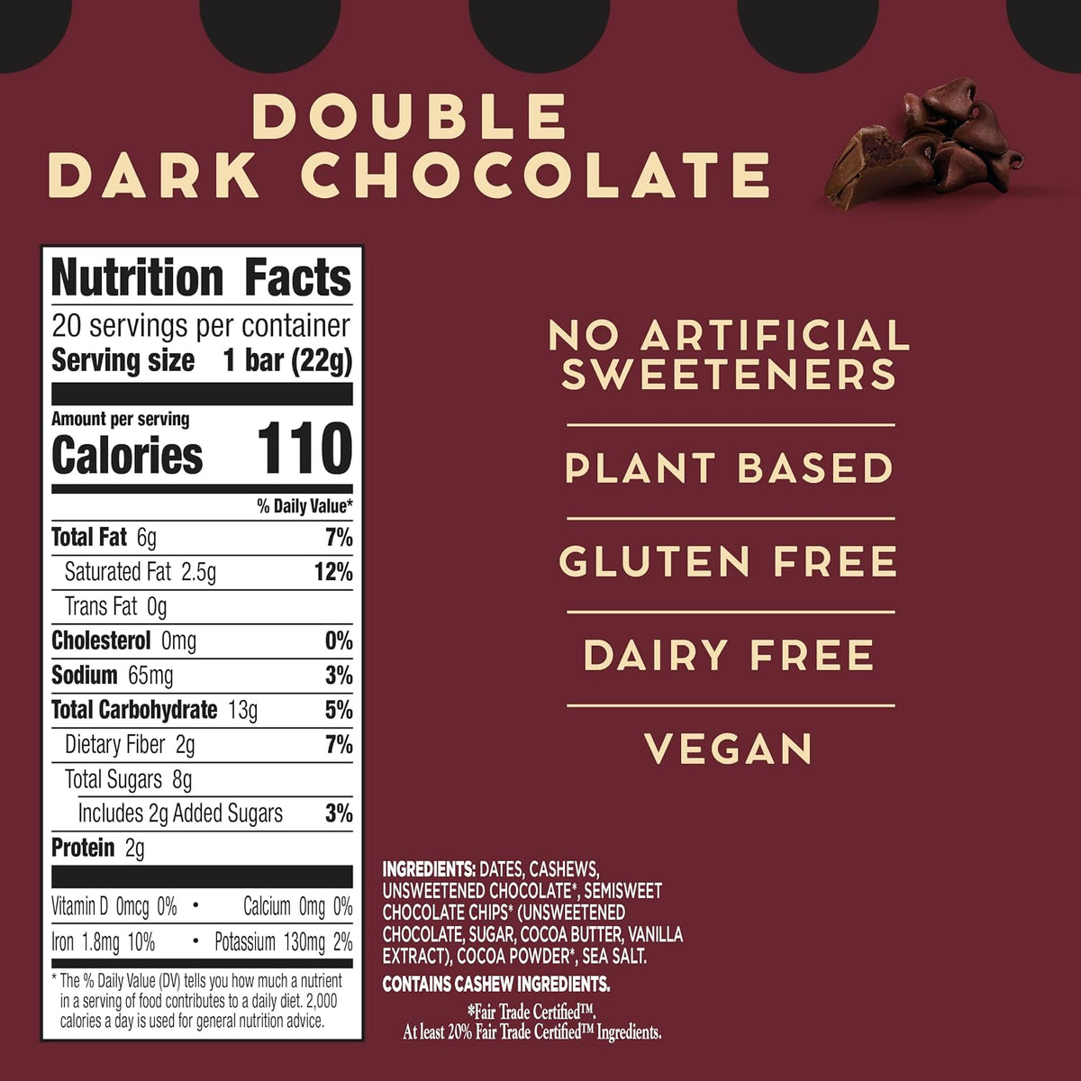 LÄRABAR plant based gluten free snack bars