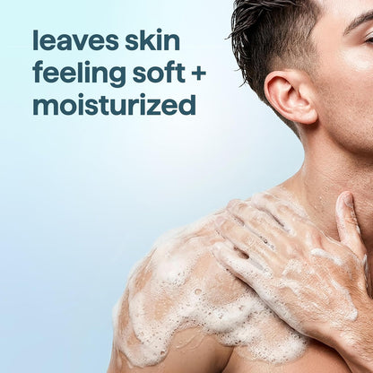 Method body wash bottle for men with creamy lather