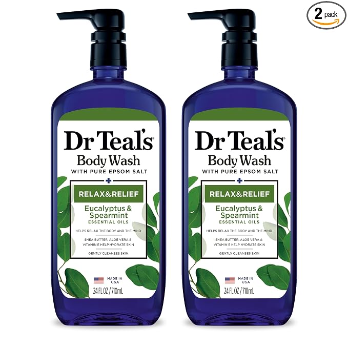Dr Teal's Relax and Relief body wash 2-pack