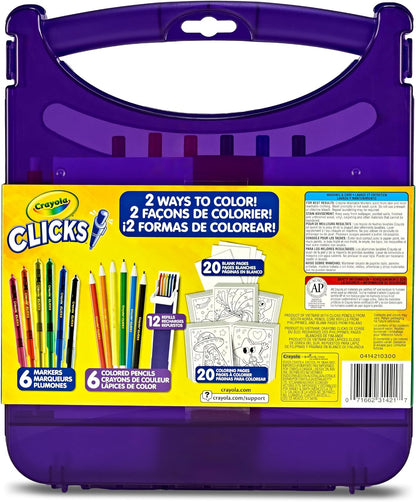 Crayola Clicks drawing and coloring set for ages 4 plus