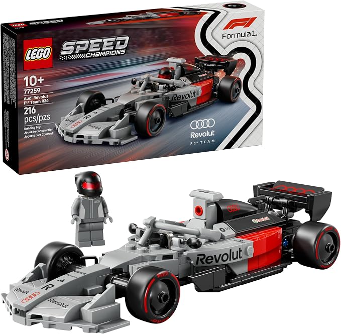 LEGO Speed Champions Audi Revolut F1 Team R26 race car set