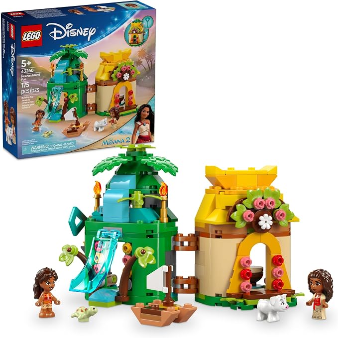LEGO Disney Moana island building set with characters