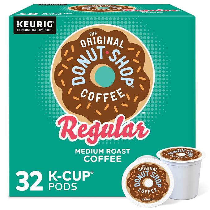 The Original Donut Shop Regular K-Cup pods 32 count box