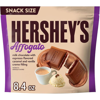 HERSHEY'S Affogato filled snack size chocolate candy 8.4 oz