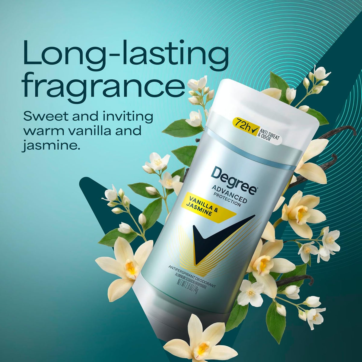Degree personal care deodorant Vanilla and Jasmine