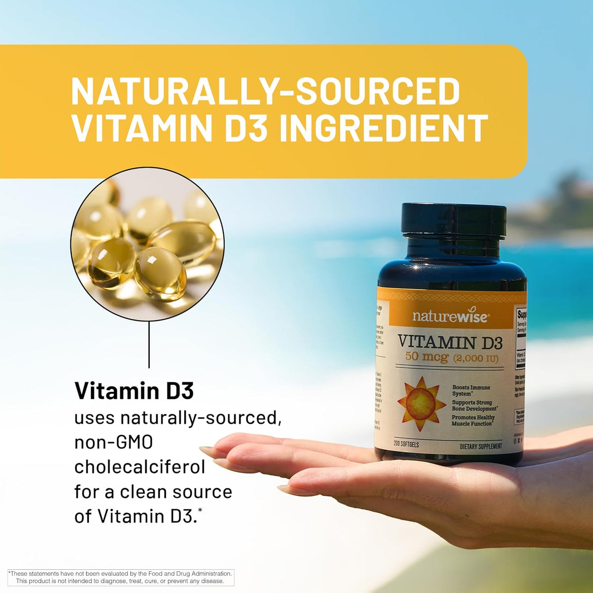NatureWise mini softgels for daily wellness support