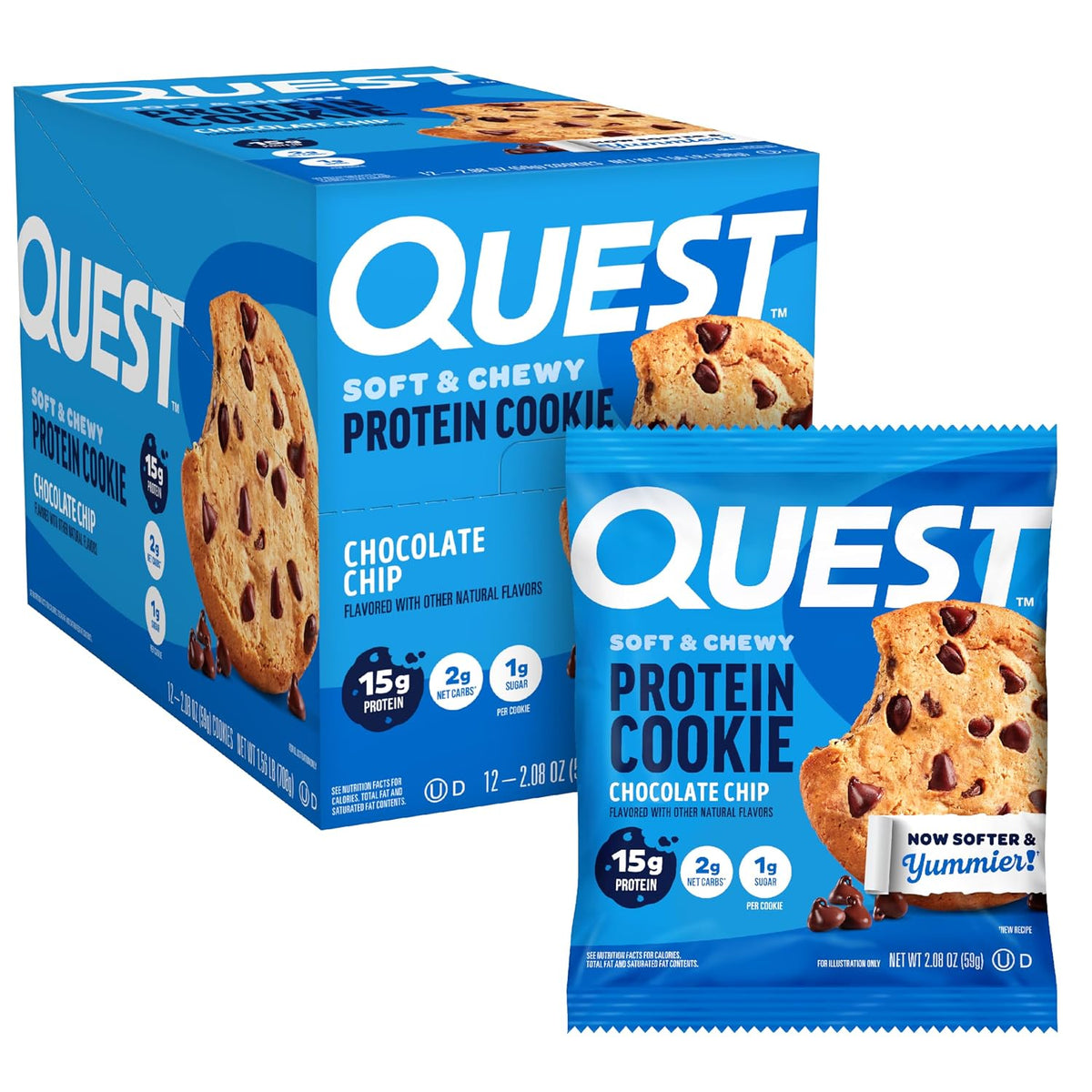 Quest Nutrition high protein chocolate chip cookies