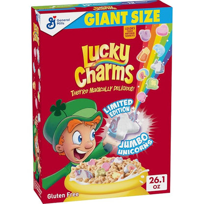 Lucky Charms Gluten Free Cereal giant size box